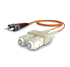 Latiguillos de fibra optica Multimodo 50/125 OM2 Duplex SC-UPC/ST-UPC